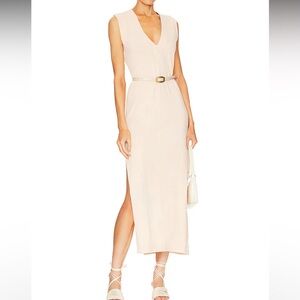 Revolve Tularosa Eloise Tshirt Dress in Vanilla Yellow XXS